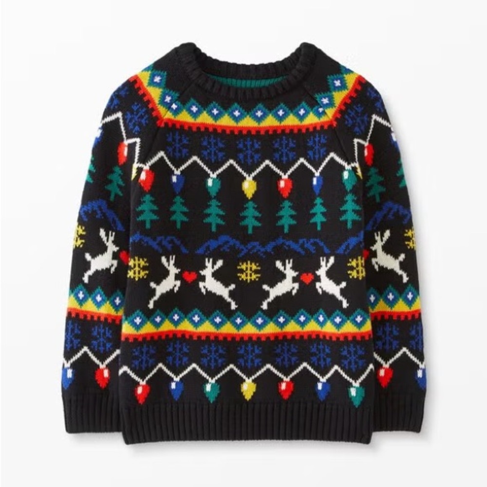 Hanna Andersson holiday sweater 4T